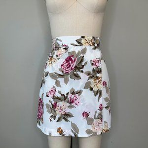 BIA | NWOT Floral Skort